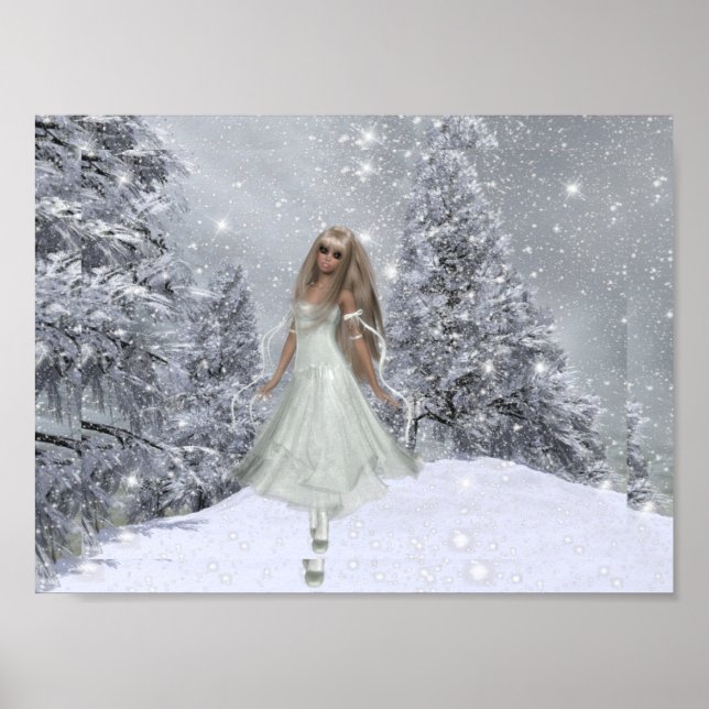 Póster Poster/Impressão de inverno Beleza D1 (Frente)