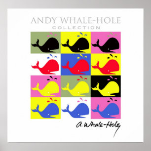 Póster Poster/impressão do painel de Andy Whale-Hole™_
