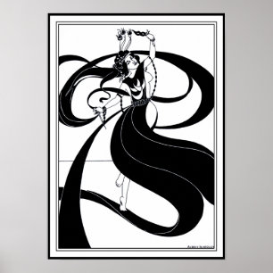 Póster Poster/Impressão: Ilustração de Beardsley