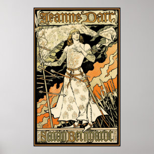 Póster Poster/Impressão: Jeanne d'Arc, Sarah Bernhardt