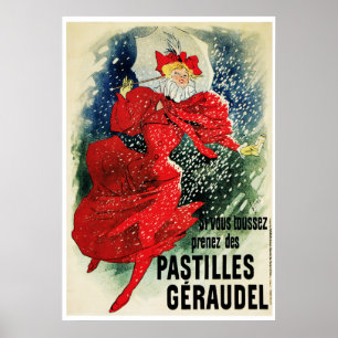 Póster Poster/impressão: Jules Cheret - pastilha Geraude
