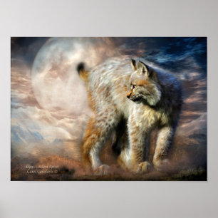Póster Poster/impressão Lince-Silenciosos da arte do