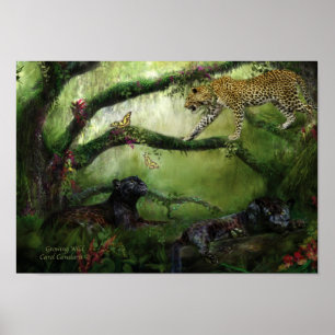 Póster Poster/impressão selvagens crescentes da arte