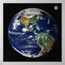 Poster/Impressão: Terra do espaço - NASA
