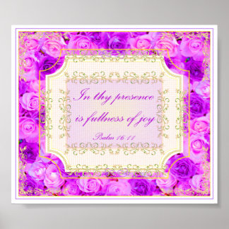 Póster Poster/Impressão Verso da bíblia