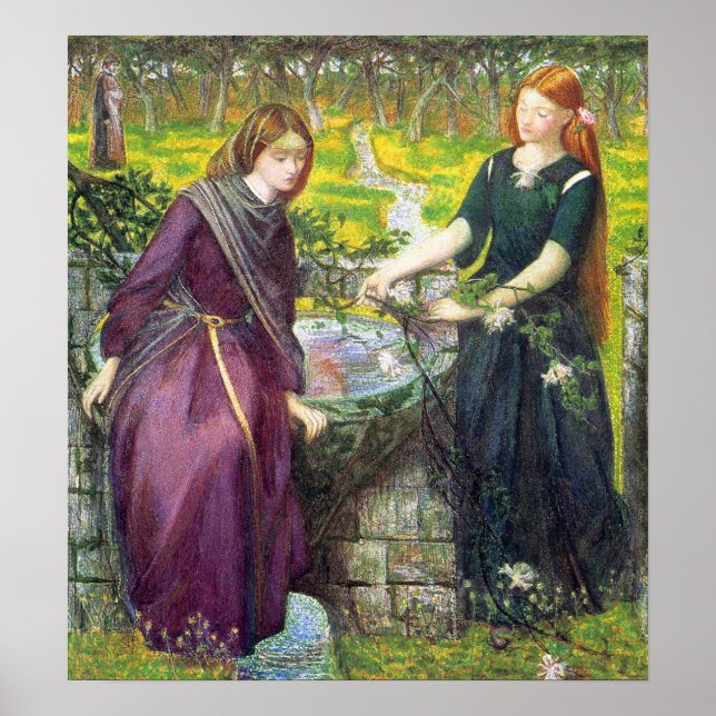 Poster Poster/Impressão: Visão de Dante de Rachel e Leah (Frente)