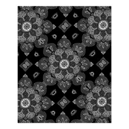 Póster Poster imprimível com Medallion Design