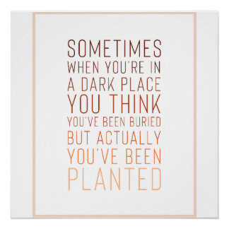 Póster Poster inspiracional