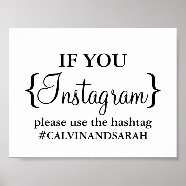 Poster Pôster | Instagram (Frente)