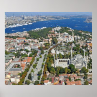Poster: Istambul - Sultanahmet e Bosphorus