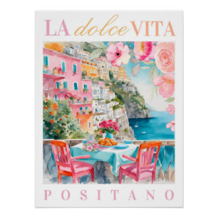 Póster Poster italiano La Dolce Vita
