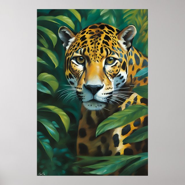 Poster Pôster | Jaguar | Arte (Frente)