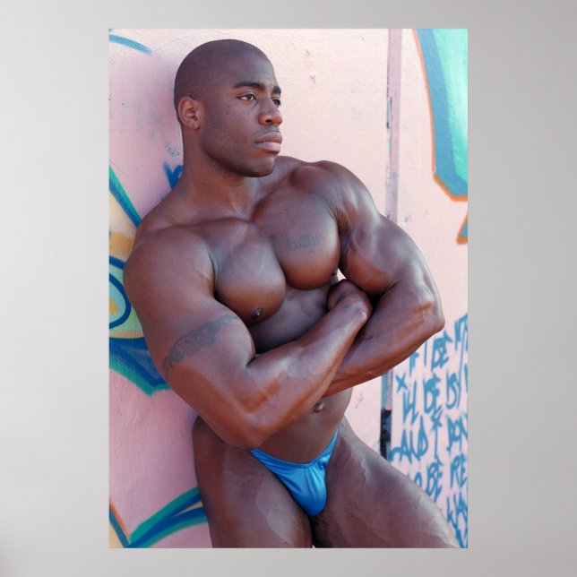 Póster POSTER, Jermaine Bernard, relaxado (Frente)