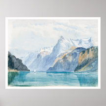 POSTER: JOHN SINGER SARGENT : BAY OF URI