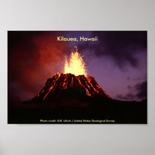 Poster Poster/Kilauea, Havaí