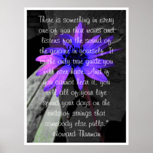 Póster Poster, Large Sunflower with raindrops Inspiration