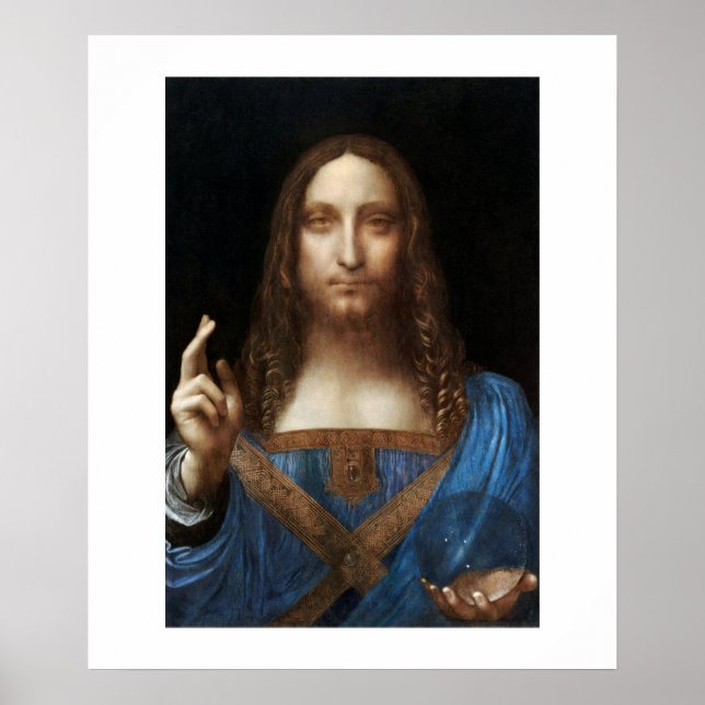POSTER POSTER: LEONARDO DA VINCI: SALVATOR MUNDI (Frente)