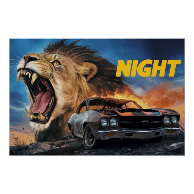 Póster Poster Lion (Frente)