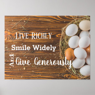 Poster Poster-Live Richly