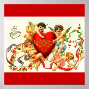Póster Poster-Love Art-Vintage Namorados 11