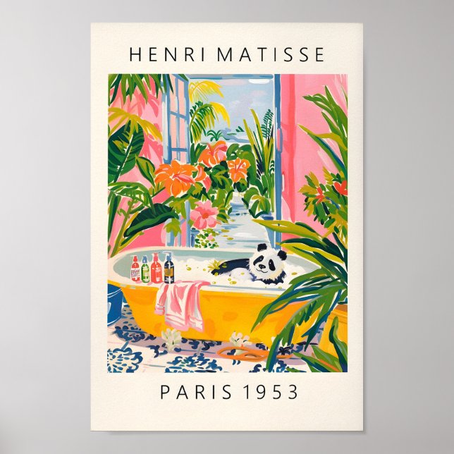 Poster Poster, Matisse Wall Art, Maximalista Mi (Frente)