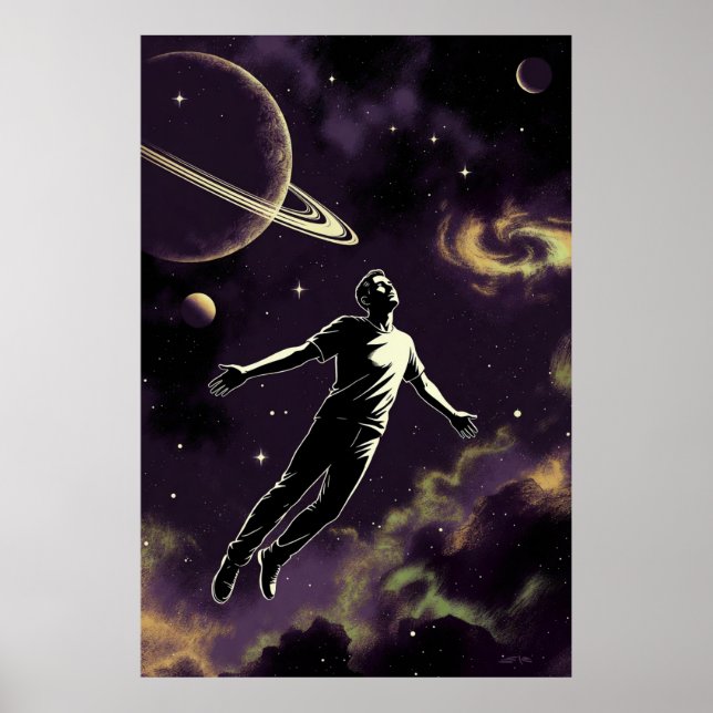 Poster Pôster matte valor de Voar Por Fótons (Frente)