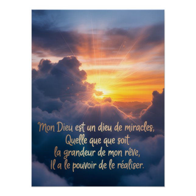 Póster Poster Mon Dieu  (Frente)