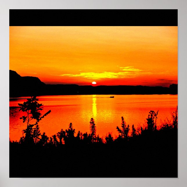 Póster Poster-Natureza-Pôrs do sol-9 (Frente)
