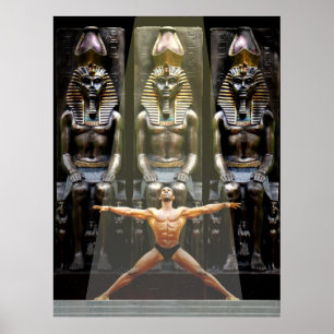 Poster Poster, no Templo dos Ramsés III