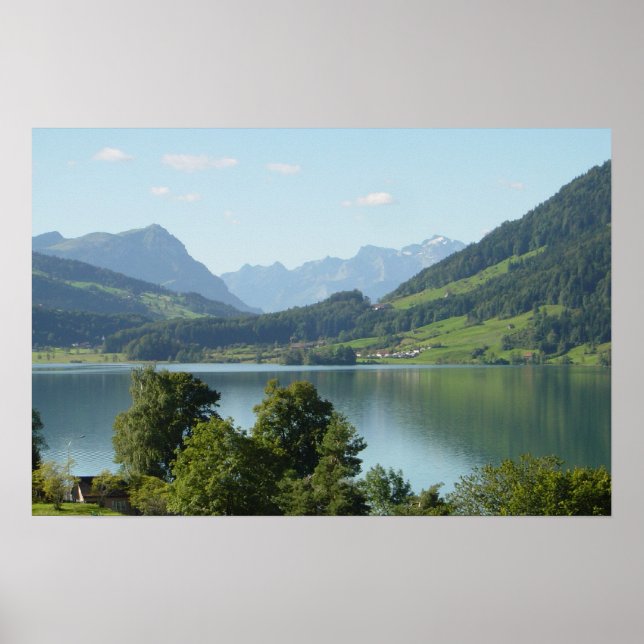 PÓSTER POSTER, NOS ALPES SUÍÇOS (Frente)