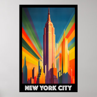 Poster Poster, Nova Iorque, Empire State Building
