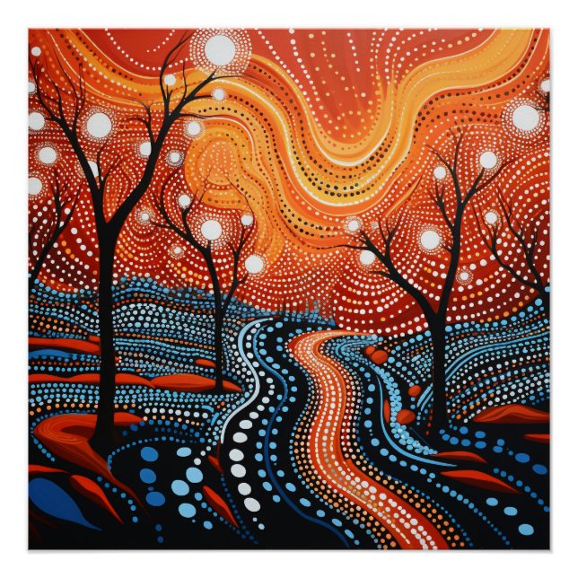 Póster Pôster O Caminho do Aborígene (Frente)