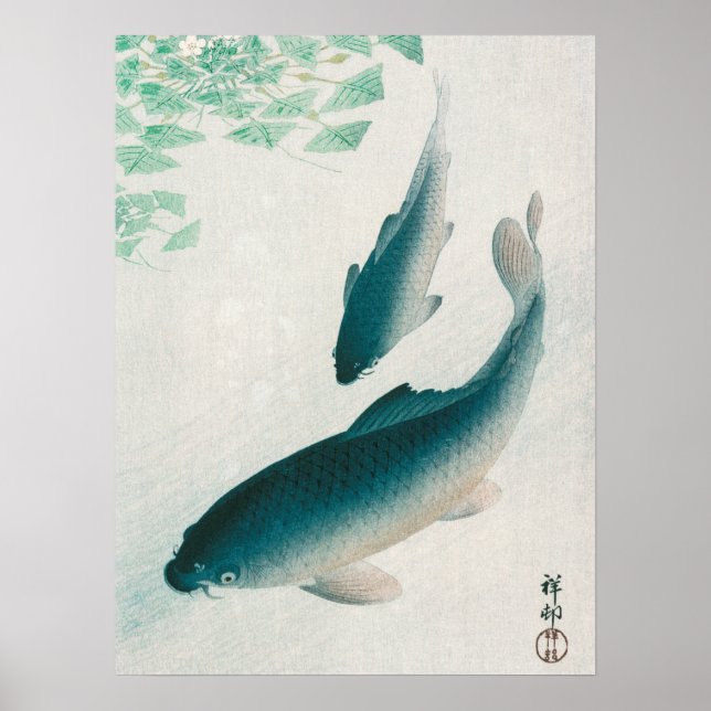 POSTER POSTER: OHARA KOSON: CARP/KOI 1926 (Frente)