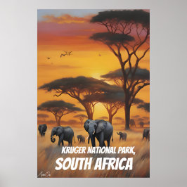 Poster Pôster | Parque Nacional Kruger | Arte