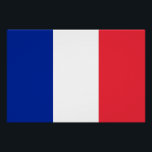Póster Poster Patriótico com Bandeira da França<br><div class="desc">Aumente seu espaço com uma declaração ousada de orgulho nacional com nosso poster exclusivo com a bandeira da França! Feito com muita atenção aos detalhes, esta poster não é apenas um item decorativo; é uma celebração da cultura e da herança francesas. A vibrante design mostra com destaque a icônica bandeira...</div>