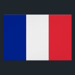 Póster Poster Patriótico com Bandeira da França<br><div class="desc">Aumente seu espaço com uma declaração ousada de orgulho nacional com nosso poster exclusivo com a bandeira da França! Feito com muita atenção aos detalhes, esta poster não é apenas um item decorativo; é uma celebração da cultura e da herança francesas. A vibrante design mostra com destaque a icônica bandeira...</div>