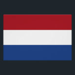 Póster Poster Patriótico com Bandeira dos Países Baixos<br><div class="desc">Acrescentemos um toque de orgulho holandês ao vosso espaço, com a nossa espantosa poster, com a bandeira dos Países Baixos! Esta poster é mais do que apenas arte de muro; é uma celebração vibrante da cultura e do patrimônio holandeses. A design mostra as cores ousadas da bandeira holandesa, criando uma...</div>