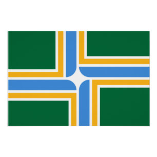 Póster Poster patriótico da parede com a bandeira de