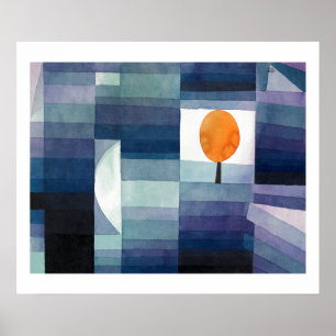 POSTER PÔSTER: PAUL KLEE : O HARBINGER DO OUTONO