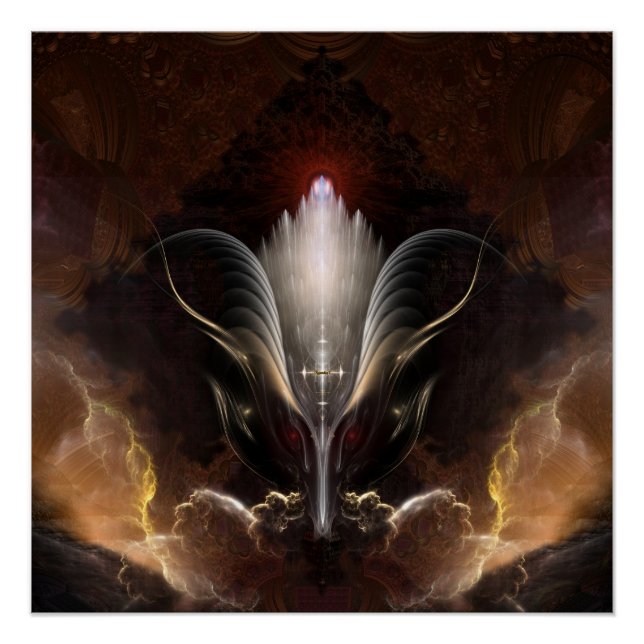 Póster Poster Perfeito de Arte Fratural Renidron (Frente)