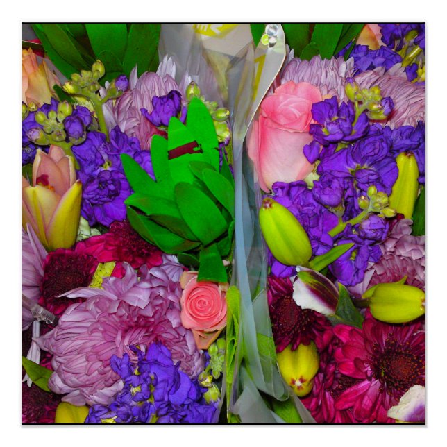 Póster Poster Perfeito de Combinação de Flores 9 (Frente)