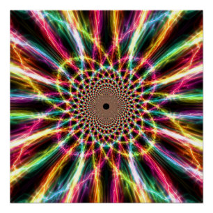 Póster Poster Perfeito do Arco-Íris