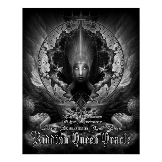 Póster Poster Perfeito do Riddian Queen Oracle GS (Frente)