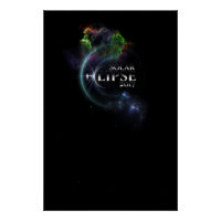 Poster Perfeito Solar Eclipse 2017