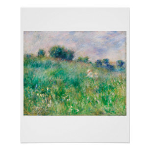 PÓSTER PÔSTER: PIERRE AUGUSTE RENOIR: MEADOW 1880