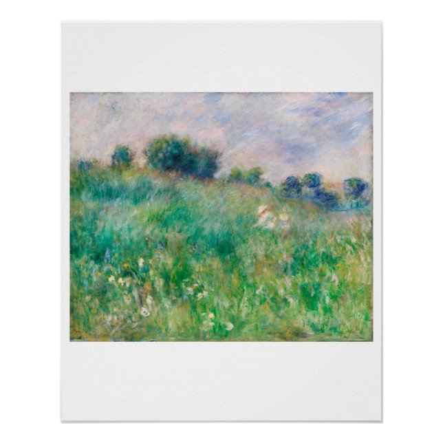 PÓSTER POSTER: PIERRE AUGUSTE RENOIR: MEADOW 1880 (Frente)