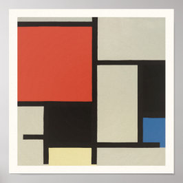 POSTER POSTER: PIET MONDRIAN : COMPOSIÇÃO 1921