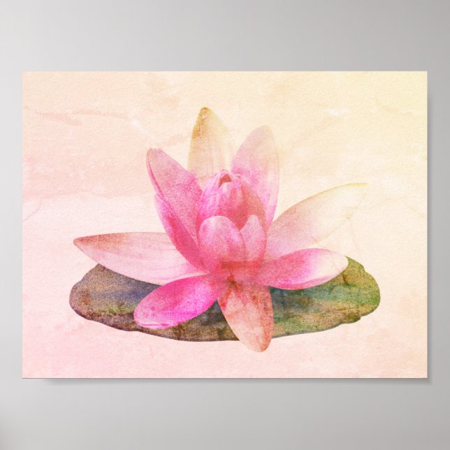 POSTER POSTER: PINK LOTUS (Frente)