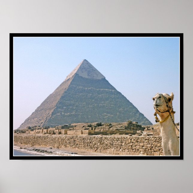 Póster Poster: Pirâmide de Khafre (Frente)
