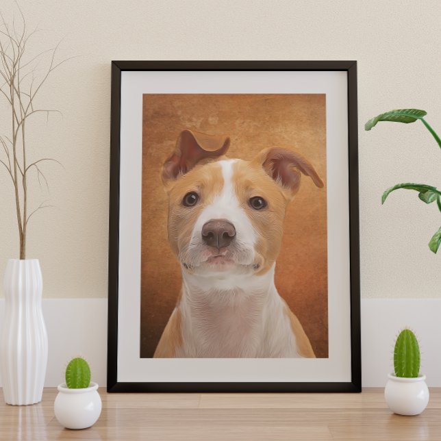 Póster Poster Pitbull (Criador carregado)